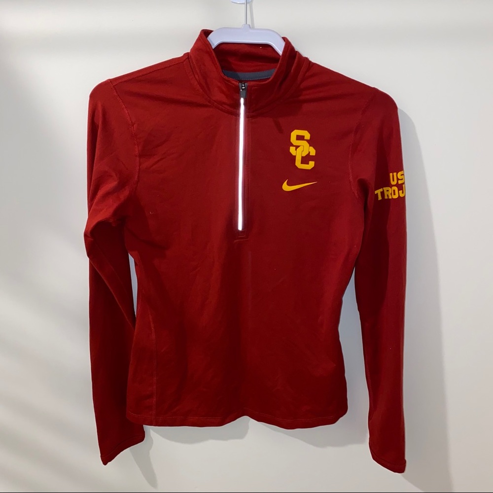 USC Trojan Dri fit jacket✌🏾❤️💛
